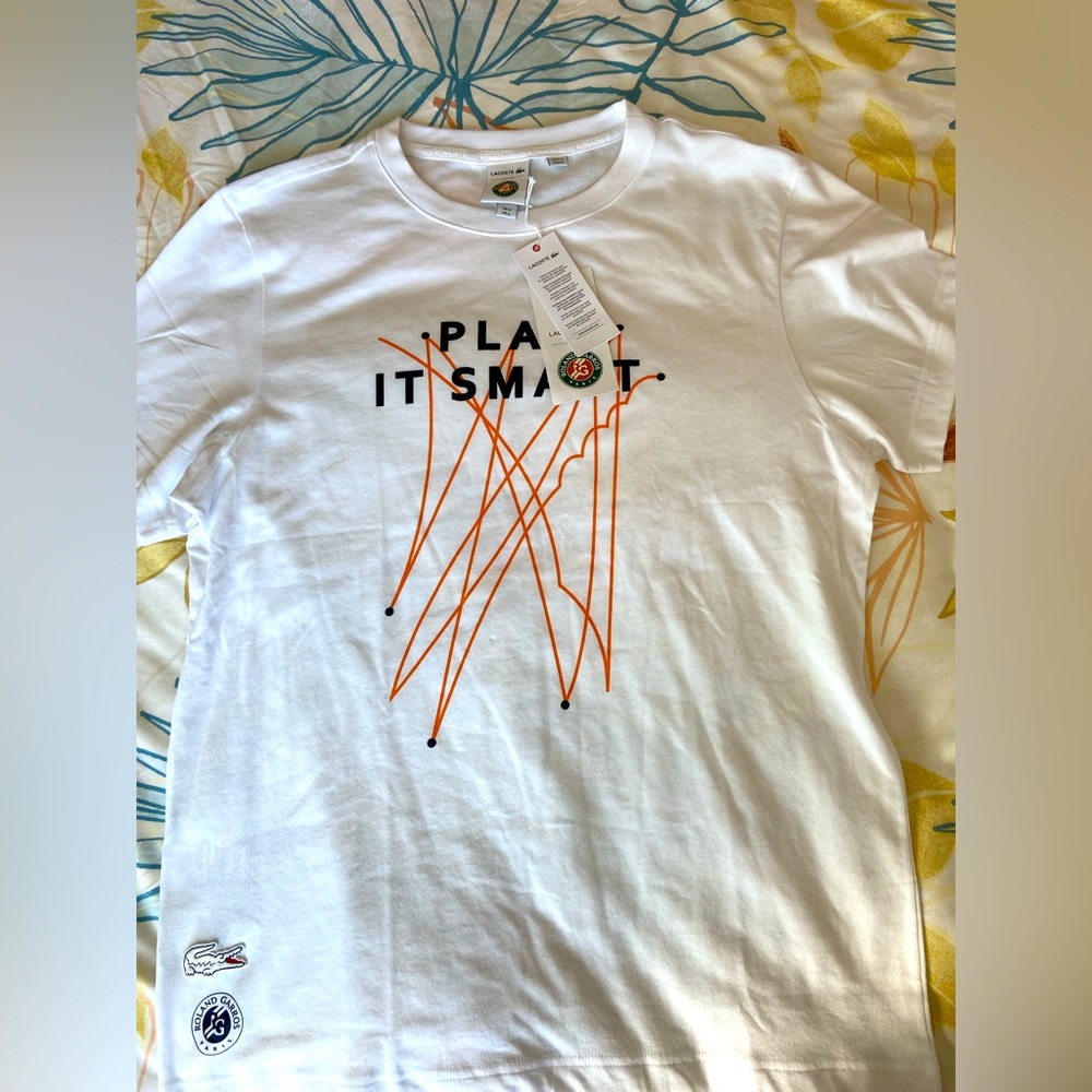 Lacoste Jersey Tees with Play Smart for Men!